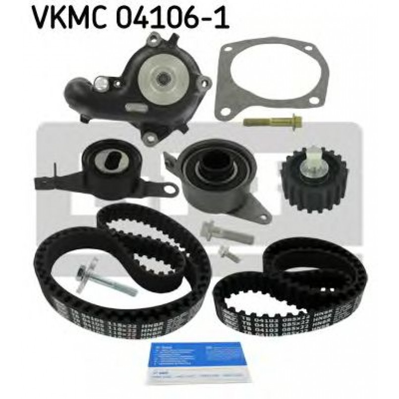 VKMC 04106-1 SKF - Насос охолоджуючої рідини + комплект зубчатого ремня